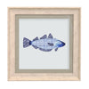 Voyage Maison Barbeau Framed Print in Birch/Cobalt