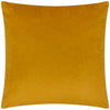 Geometric Yellow Cushions - Bardot Cut Velvet Cushion Cover Gold/Blue Paoletti