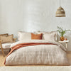 Check Beige Bedding - Barton Check Reversible Duvet Cover Set Biscuit Yard