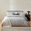 Check Grey Bedding - Barton Check Reversible Duvet Cover Set Grey Yard