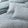 Check Blue Bedding - Barton Check Reversible Duvet Cover Set Navy Yard