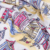 Not Applicable Multi Throws - Beach Huts Fleece Throw Multicolour Furn