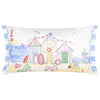 Check Multi Cushions - Beach Huts Rectangular Outdoor Cushion Cover Multicolour Furn