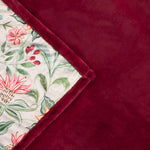 Animal|Floral Multi Throws - Beatrice Printed Velvet Throw Multicolour Wylder