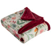 Animal|Floral Multi Throws - Beatrice Printed Velvet Throw Multicolour Wylder