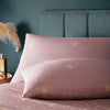 furn. Bee Deco Geometric Duvet Cover Set in Blush