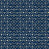 furn. Bee Deco Gold Foil Wallpaper in Navy