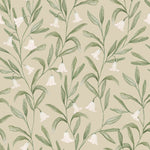  Wallpaper - Bell Meadow  1.4m Wide Width Wallpaer (By the Metre) Hazel Voyage Maison