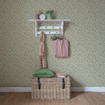  Wallpaper - Bell Meadow  1.4m Wide Width Wallpaer (By the Metre) Hazel Voyage Maison