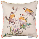 Floral Yellow Cushions - Belmont Printed Cushion Cover Ochre Darren Woodhead