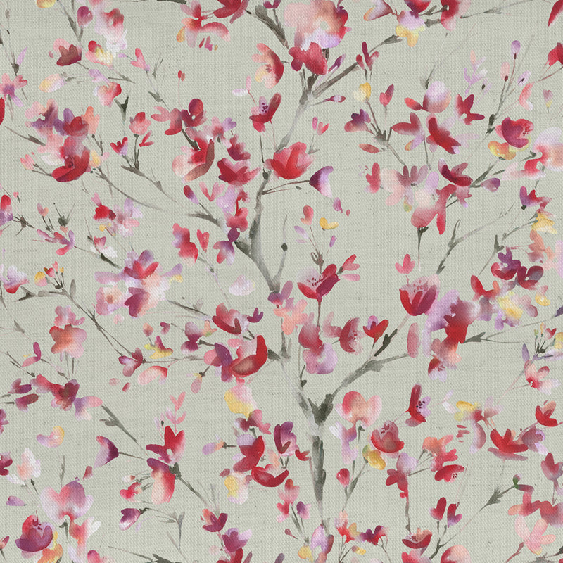 Belsay Printed Fabric Sample Swatch Sand
