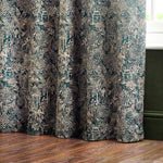 Wylder Bengal Eyelet Curtains in Wedgewood