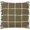 Yard Beni Cushion Cover in Moss/Natural