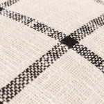 Yard Beni Cushion Cover in Natural/Black