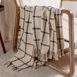 Yard Beni Throw in Natural/Black