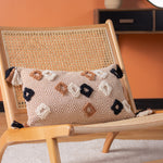 furn. Benji Tufted Cushion Cover in Cinnamon