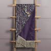 Voyage Maison Bennu Printed Throw in Amethyst