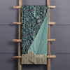 Voyage Maison Bennu Printed Throw in Emerald