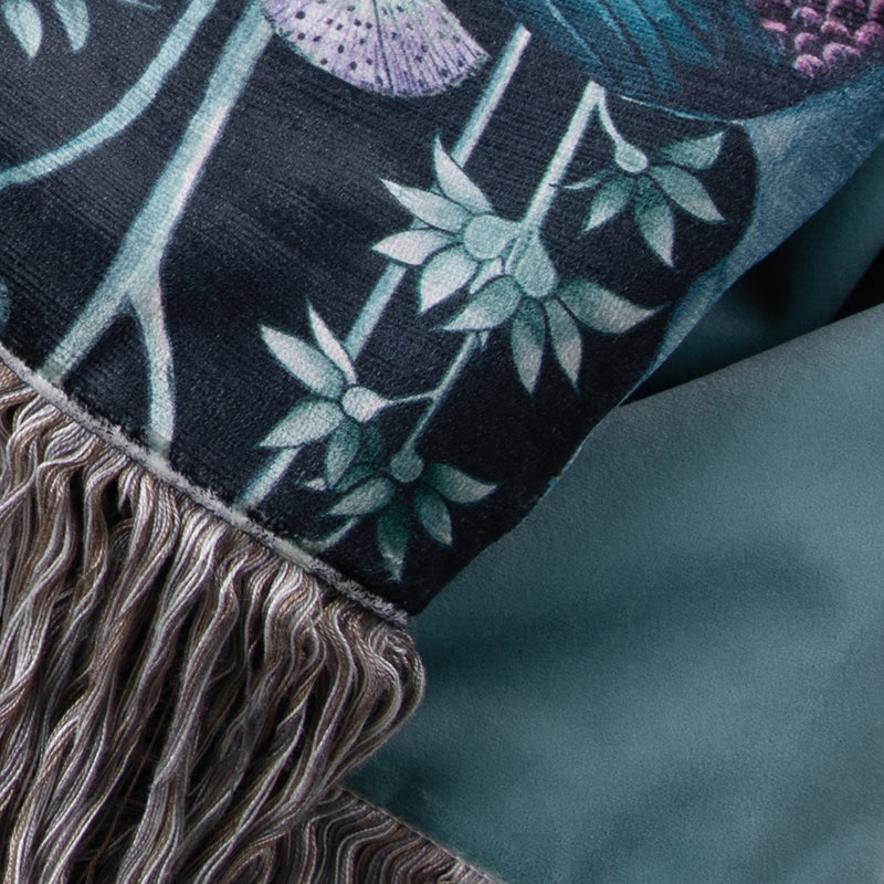 Voyage Maison Bennu Printed Throw in Emerald