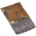 Voyage Maison Bennu Printed Throw in Rust