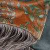 Voyage Maison Bennu Printed Throw in Rust