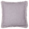  Cushions - Bertie Washed Cotton Velvet Feather Filled Cushion Mauve Yard