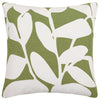 Floral Green Cushions - Birch Embroidered Cushion Cover Grass Additions