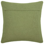 Floral Green Cushions - Birch Embroidered Cushion Cover Grass Additions