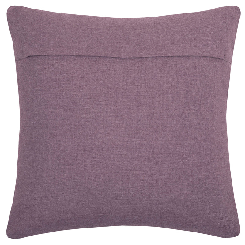 Floral Purple Cushions - Birch Embroidered Cushion Cover Mauve Additions