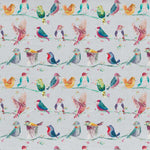 Voyage Maison Birdy Branch Printed Cotton Fabric in Blossom