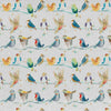 Voyage Maison Birdy Branch Printed Cotton Fabric in Sunshine