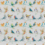 Voyage Maison Birdy Branch Printed Cotton Fabric in Sunshine