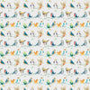 Voyage Maison Birdy Branch Printed Cotton Fabric in Sunshine