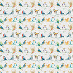 Voyage Maison Birdy Branch Printed Cotton Fabric in Sunshine