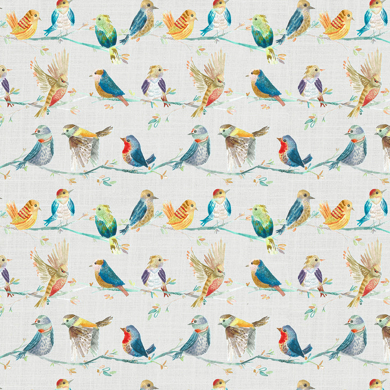 Birdy Branch Wallpaper Sample Sunshine