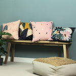 furn. Be Kind Rainbow 100% Recycled Cushion Cover in Blush