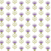 Voyage Maison Blair Printed Linen Fabric in Damson