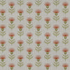 Floral Orange Fabric - Blair Printed Linen Fabric Rust Voyage Maison