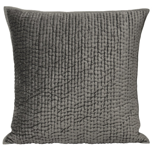 Plain Grey Cushions - Brooklands  Cushions Graphite Paoletti