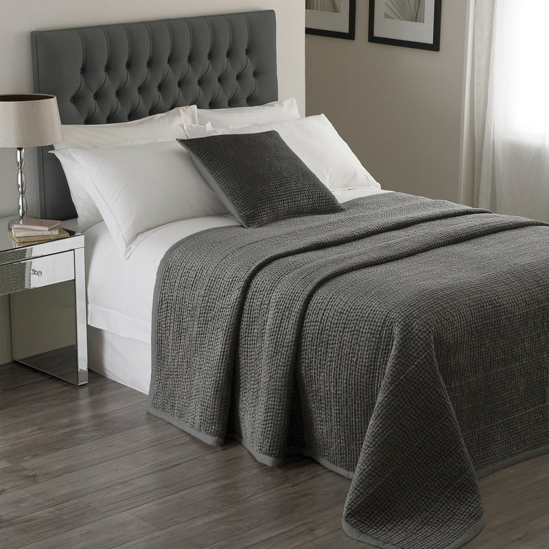 Paoletti Brooklands Bedspread in Graphite