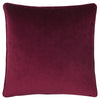 Paoletti Blenheim Geometric Cushion Cover in Berry