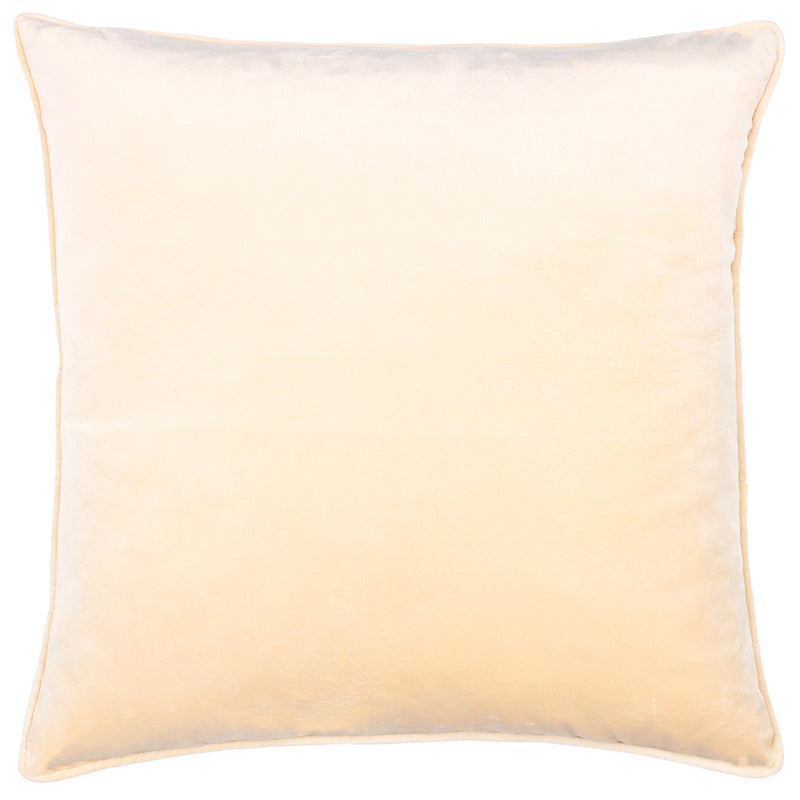 Paoletti Bloomsbury Velvet Cushion Cover in Ivory