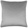 Paoletti Bloomsbury Velvet Cushion Cover in Silver