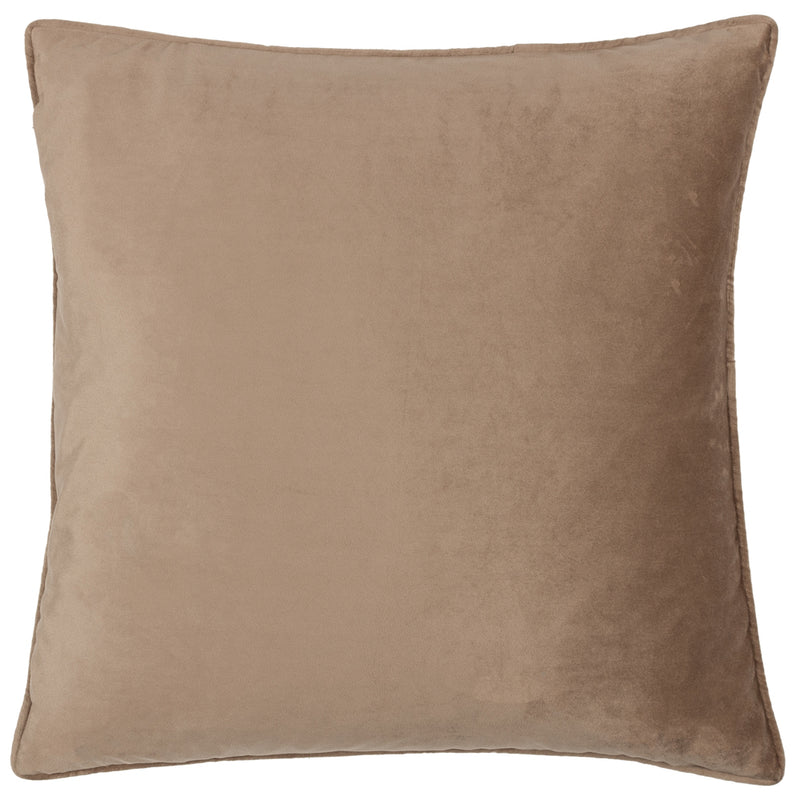 Paoletti Bloomsbury Velvet Cushion Cover in Taupe