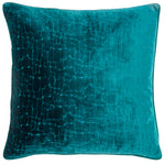 Paoletti Bloomsbury Velvet Cushion Cover in Teal