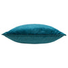 Paoletti Bloomsbury Velvet Cushion Cover in Teal