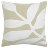 Floral Cream Cushions - Bodhi Embroidered Cushion Cover Quartz Additions