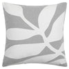 Floral Grey Cushions - Bodhi Embroidered Cushion Cover Steel Additions