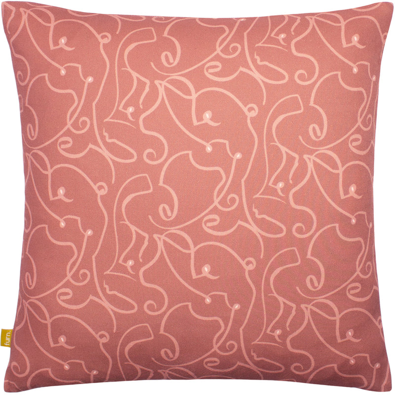 furn. Body Art 100% Recycled Cushion Cover in Red