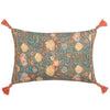 Floral Blue Cushions - Bolais Rectangular Cushion Cover Blue Wylder